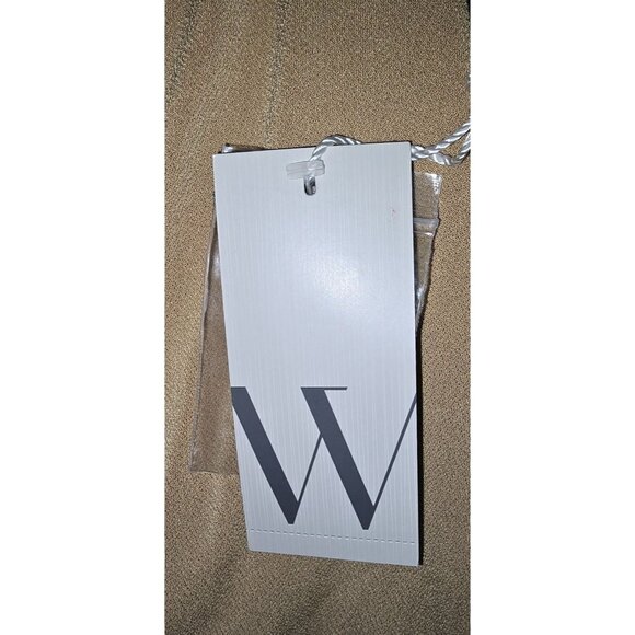 Worthington Womens Cowl Neck Sleeveless Blouse 1X Tan Polyester Blend - Picture 4 of 7